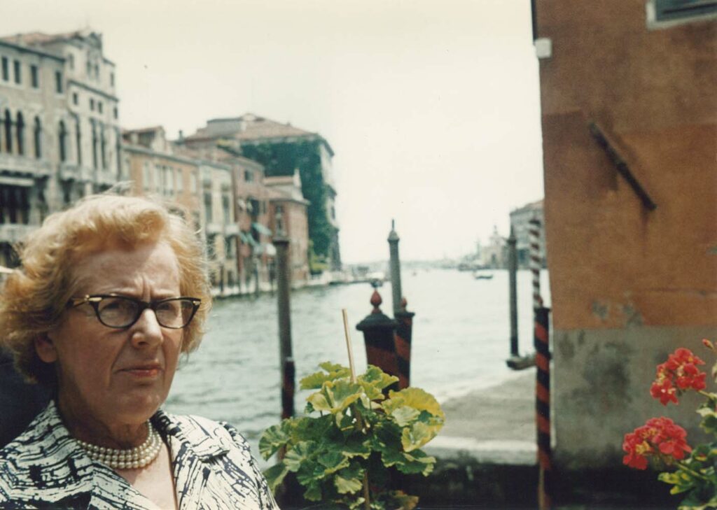 Arkistokuva Sara Hildénistä Venetsiassa