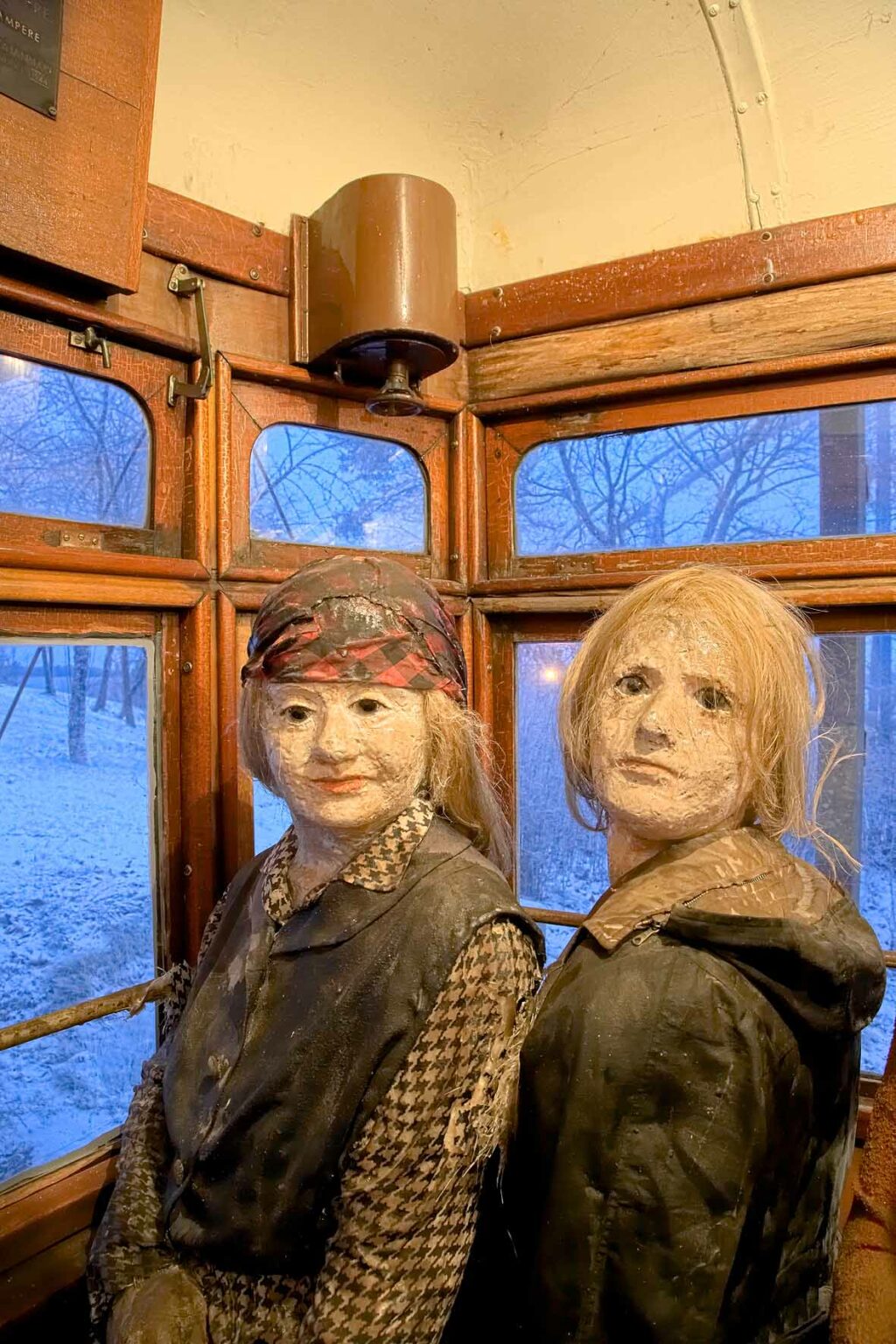 Rauni Liukko, Rush Hour Tram, 1973. Mixed media. Sara Hildén Foundation