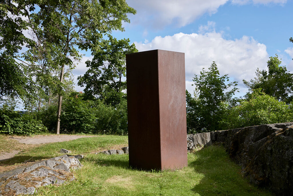 Hannu Siren, Tomorrow, 1982. Steel. Sara Hildén Foundation