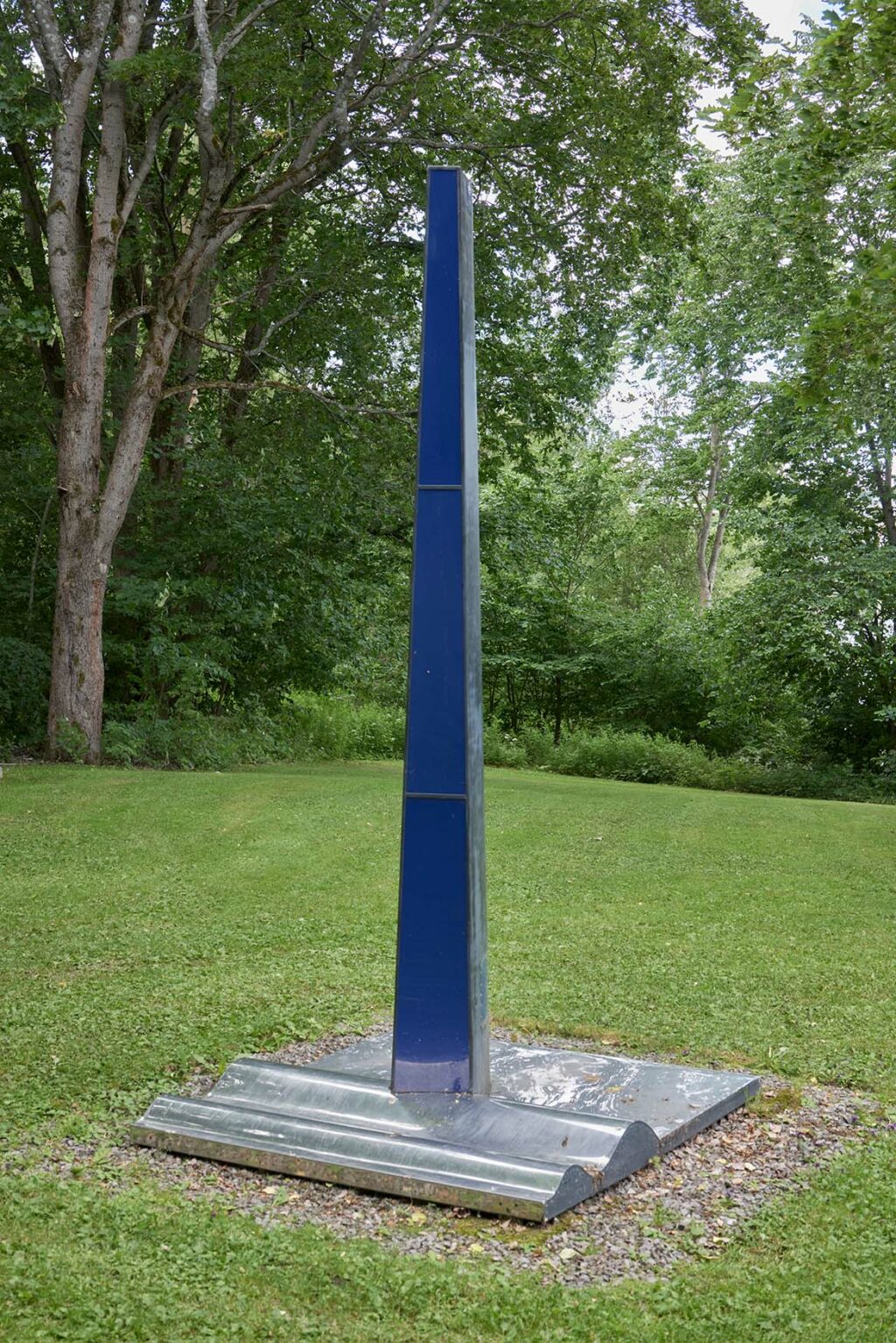 Kimmo Pyykkö, Extinguished Lighthouse, 1972. Steel, acrylic aluminum. Sara Hildén Foundation